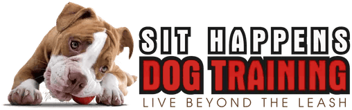 Sit Happens Dog Training Logo Logo for Sit Happens Dog Training, the Best Dog Trainer in Tampa, FL